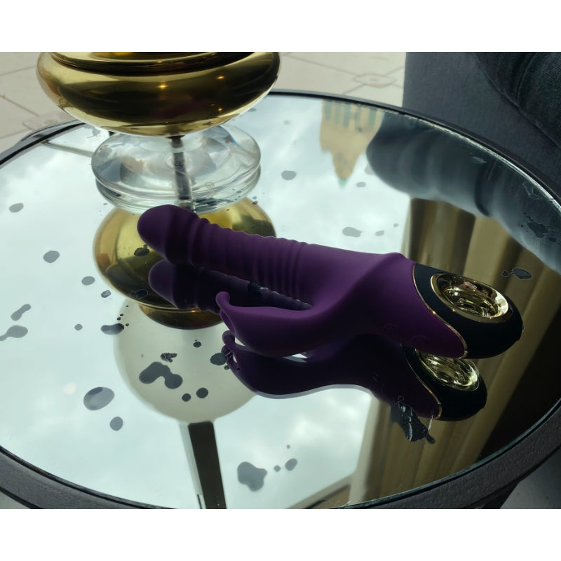 thrusting vibrator